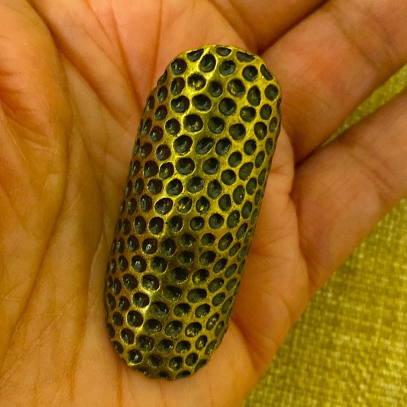 🆕 Hammered Knuckle Ring - Picture 7 of 16